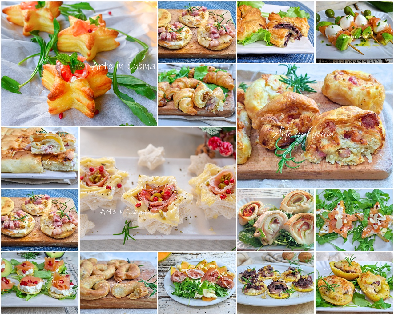ANTIPASTI per il MENU di NATALE idee facili e sfiziose per le feste