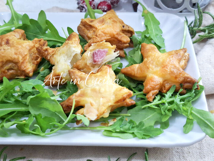 STELLINE con PANCETTA e PROVOLA