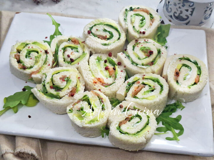 ALBERO di GIRELLE SALMONE e AVOCADO