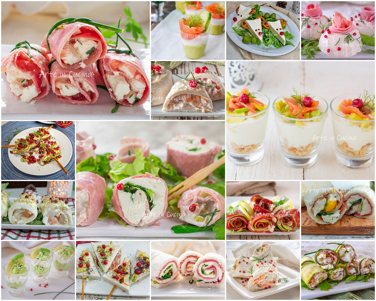 ANTIPASTI SENZA COTTURA per NATALE