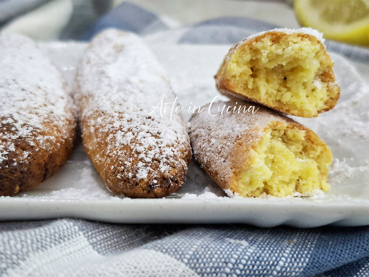 BISCOTTI MORBIDI 10 minuti al LIMONE
