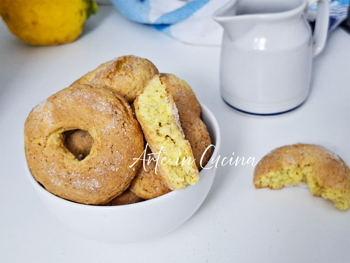 BISCOTTI CASERECCI da LATTE dolci della nonna