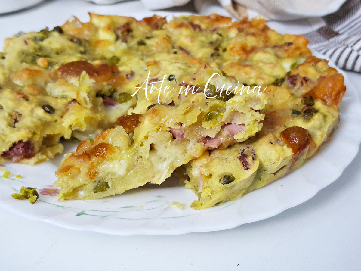 CROSTATA di PASQUA SALATA torta rustica in pochi minuti