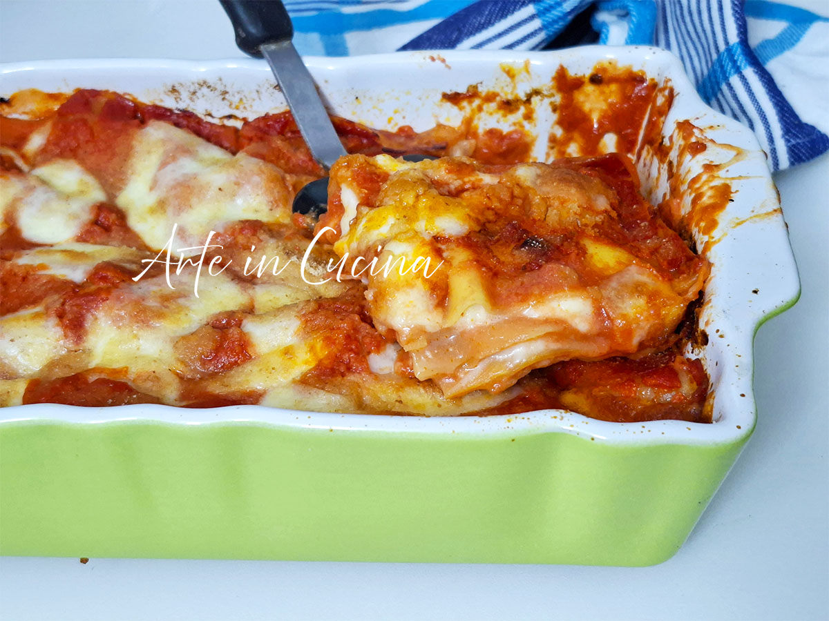 LASAGNA VELOCE con SPECK e provola: la fai in pochi minuti