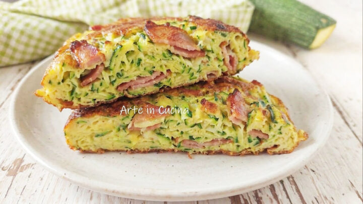 FRITTATA di ZUCCHINE e PANCETTA