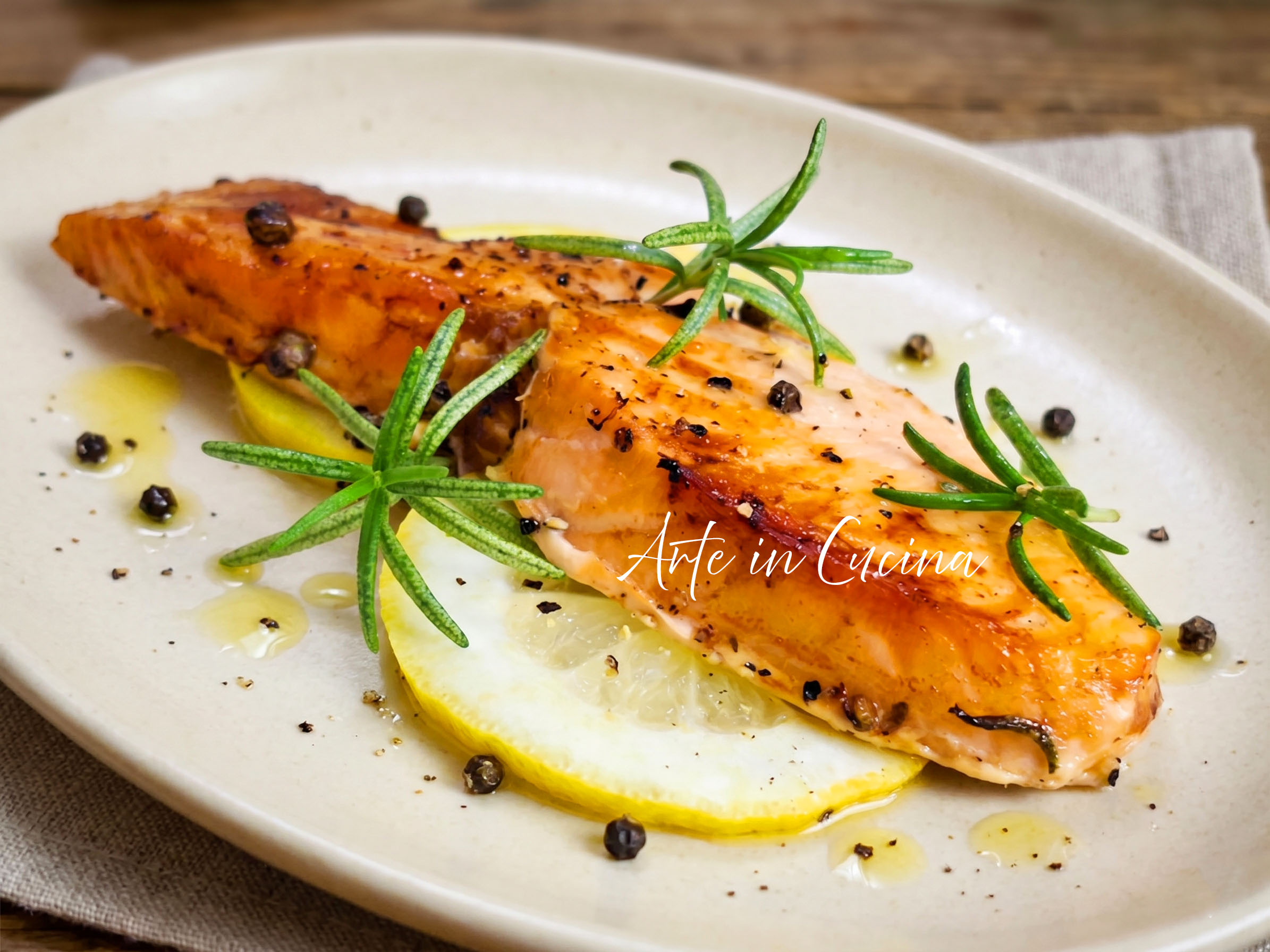 SALMONE in FRIGGITRICE ad ARIA