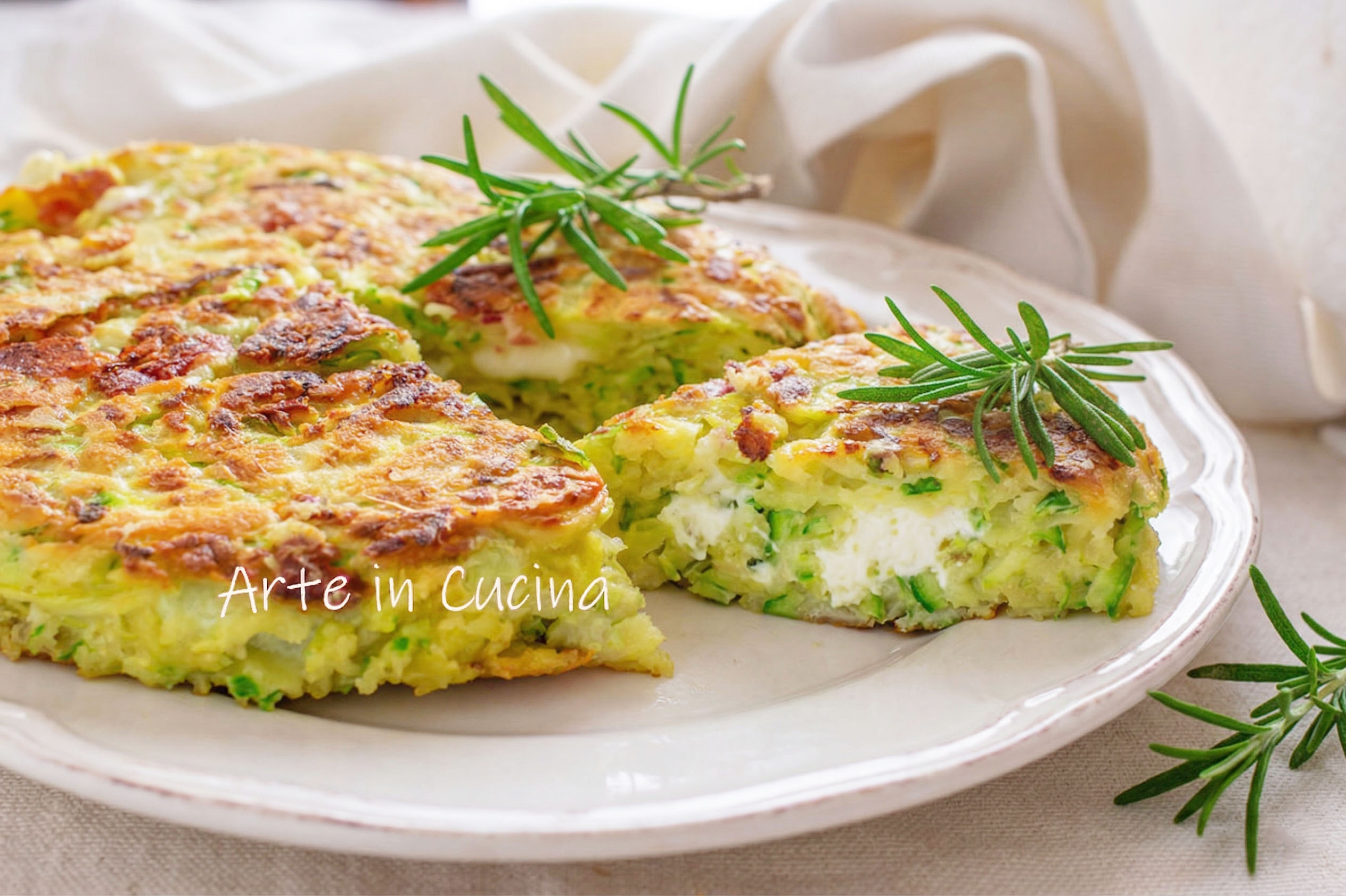 TORTA SALATA RICOTTA e ZUCCHINE