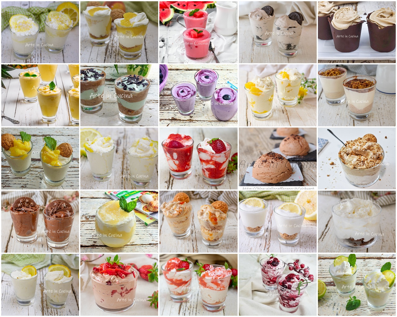 30 MOUSSE ESTIVE fresche e cremose facili e veloci