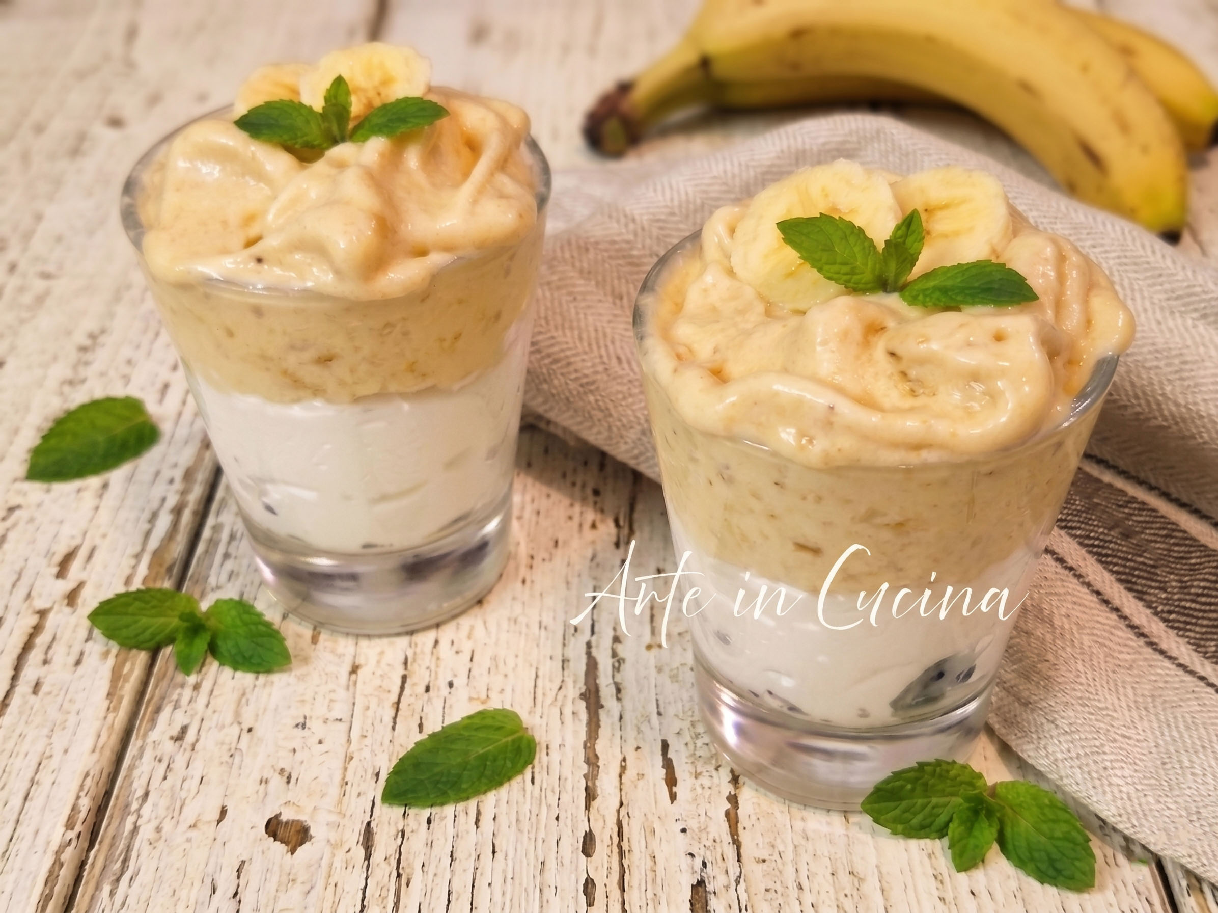 GELATO alle BANANE fatto in casa