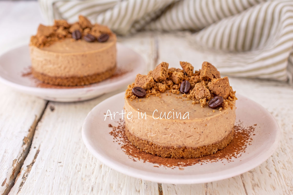 MINI CHEESECAKE al CAFFè dolce monoporzione
