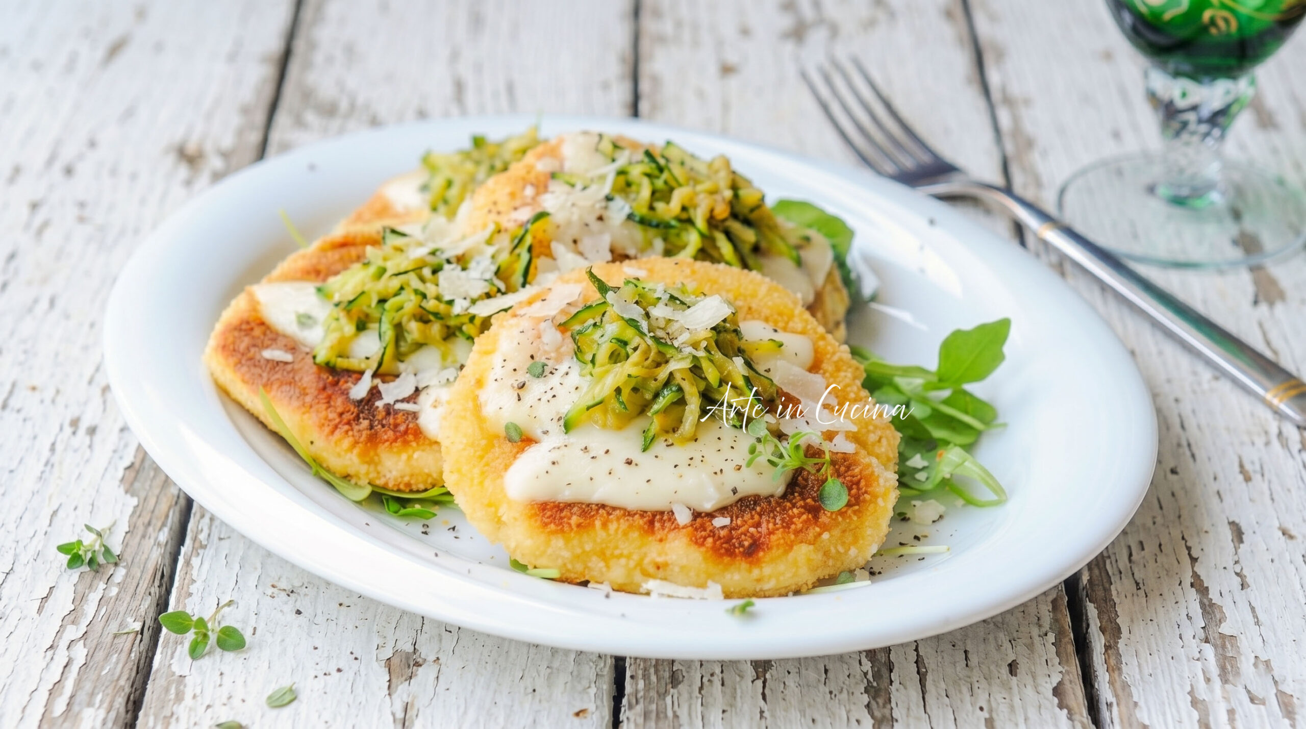PIZZETTE di PATATE con ZUCCHINE