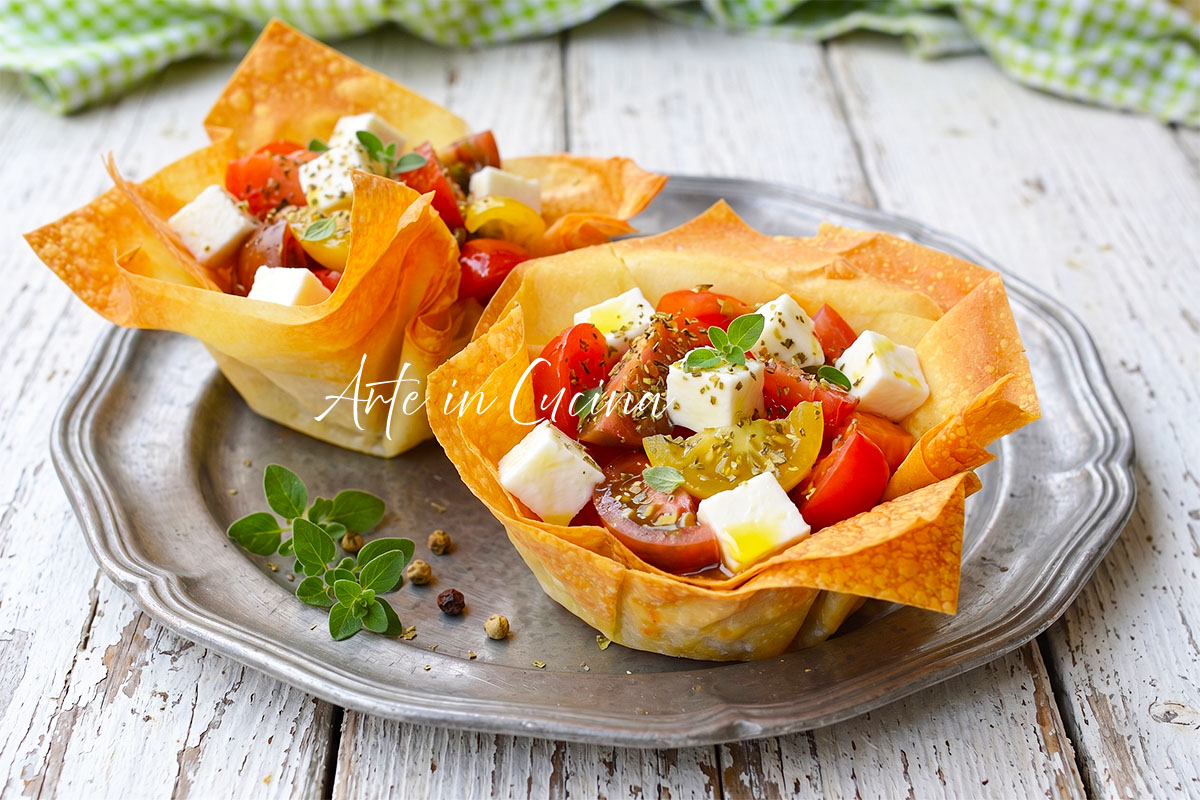 CESTINI di FILLO alla CAPRESE