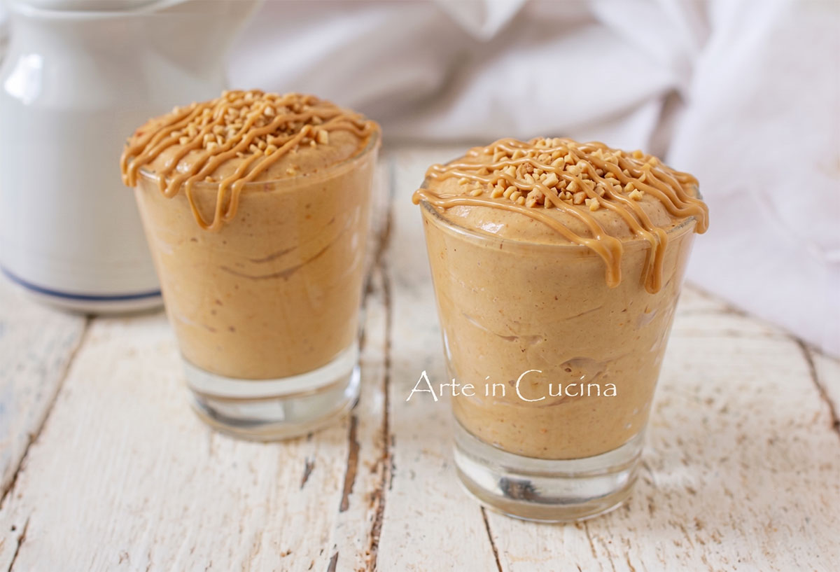GELATO con BURRO di ARACHIDI