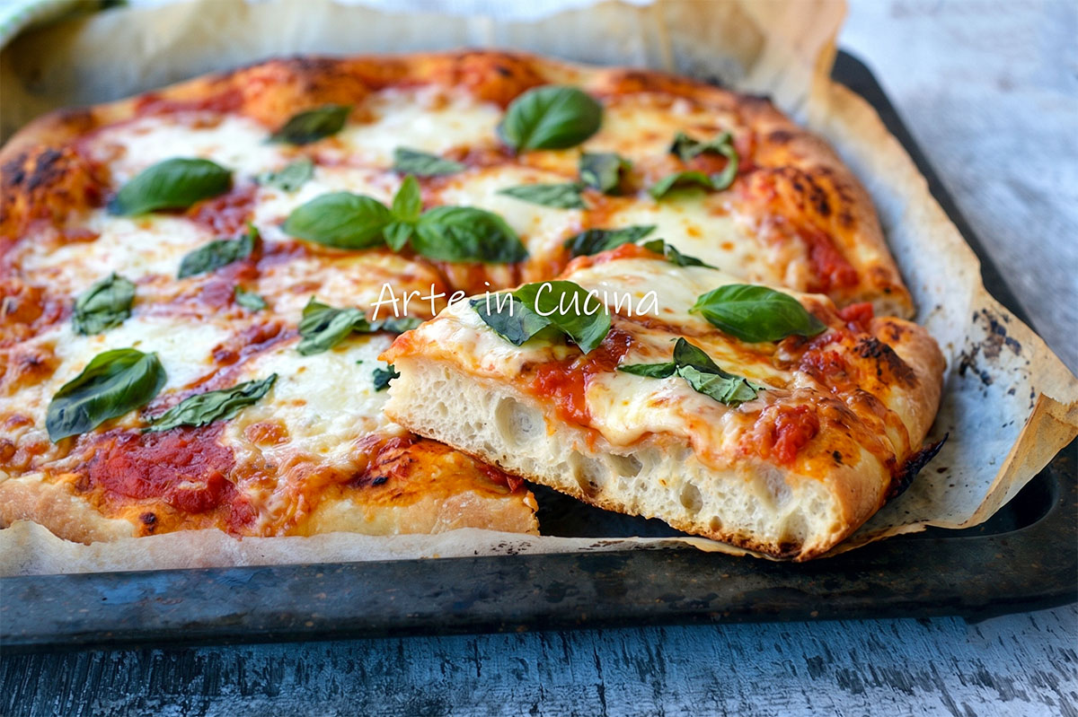 IMPASTO PIZZA in TEGLIA veloce