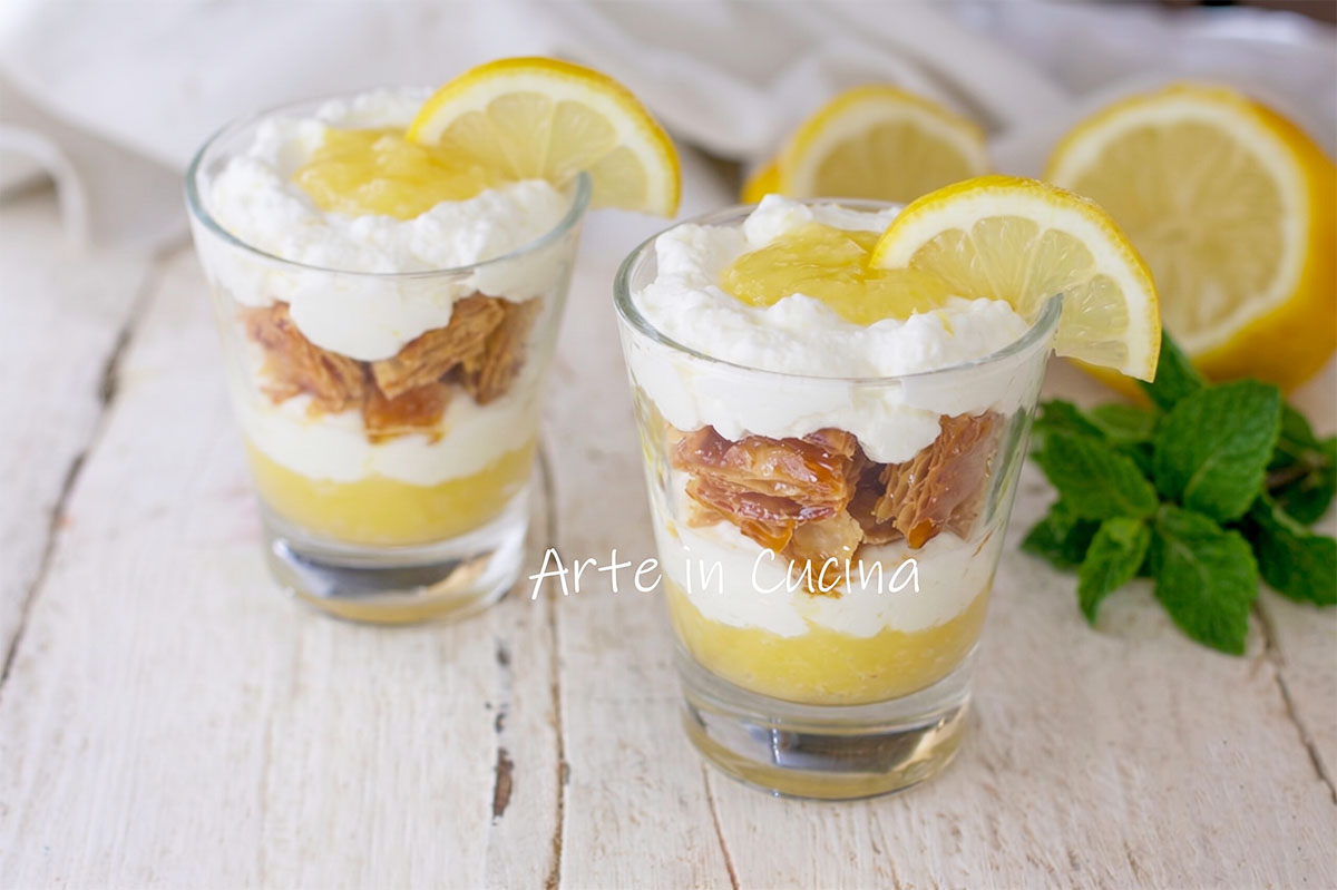TIRAMISù al LIMONE monoporzione