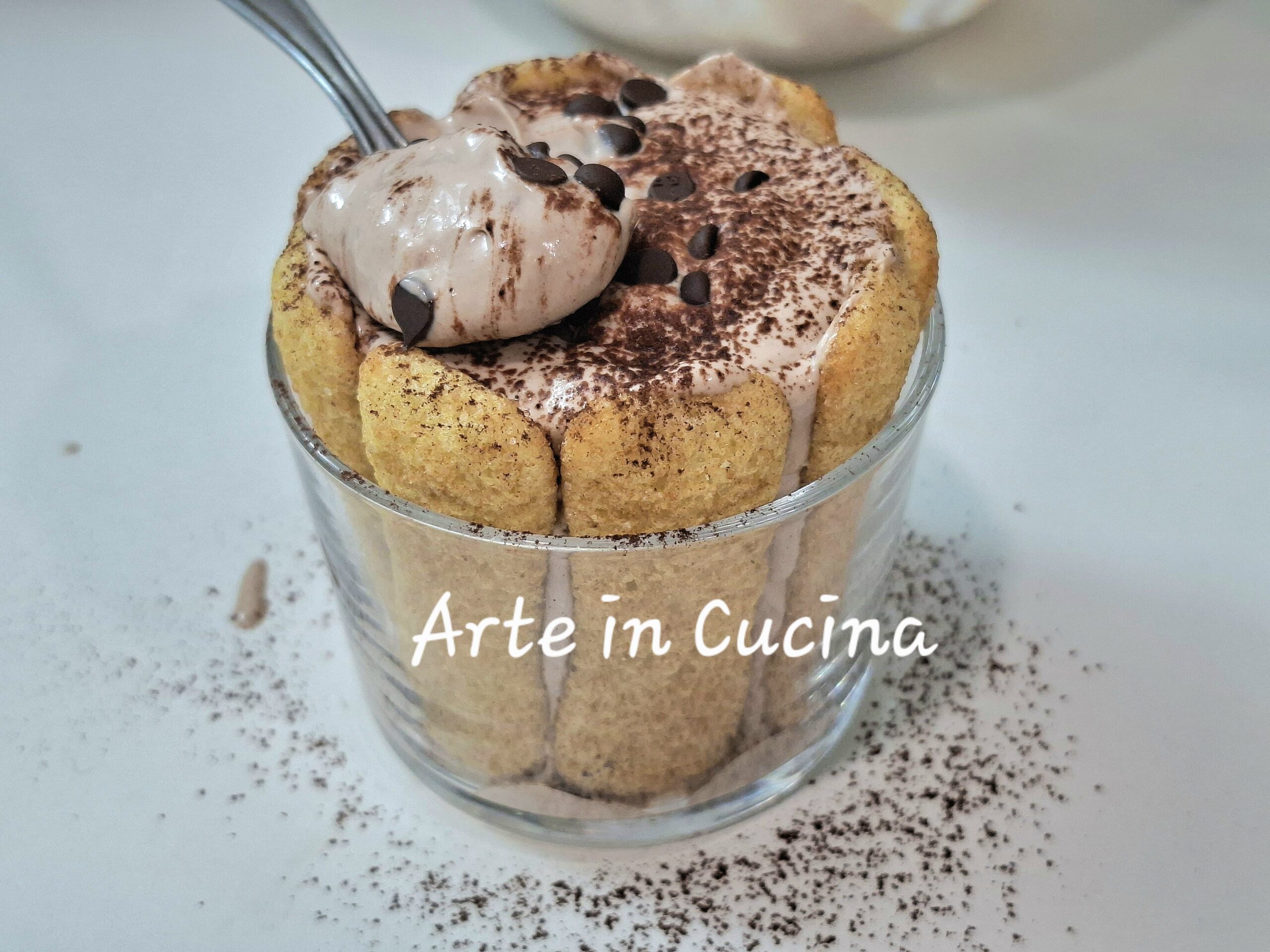 Charlotte al cioccolato monoporzione