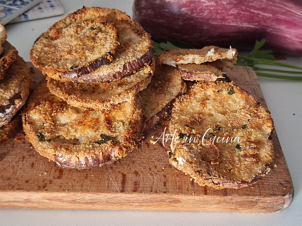 COTOLETTE di MELANZANE in friggitrice ad aria: croccanti senza friggere!