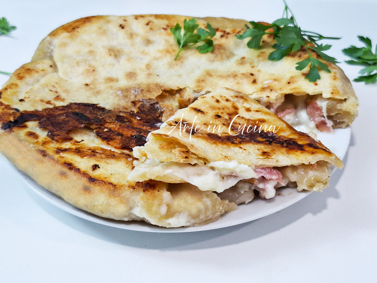 TORTA SALATA SPECK e STRACCHINO