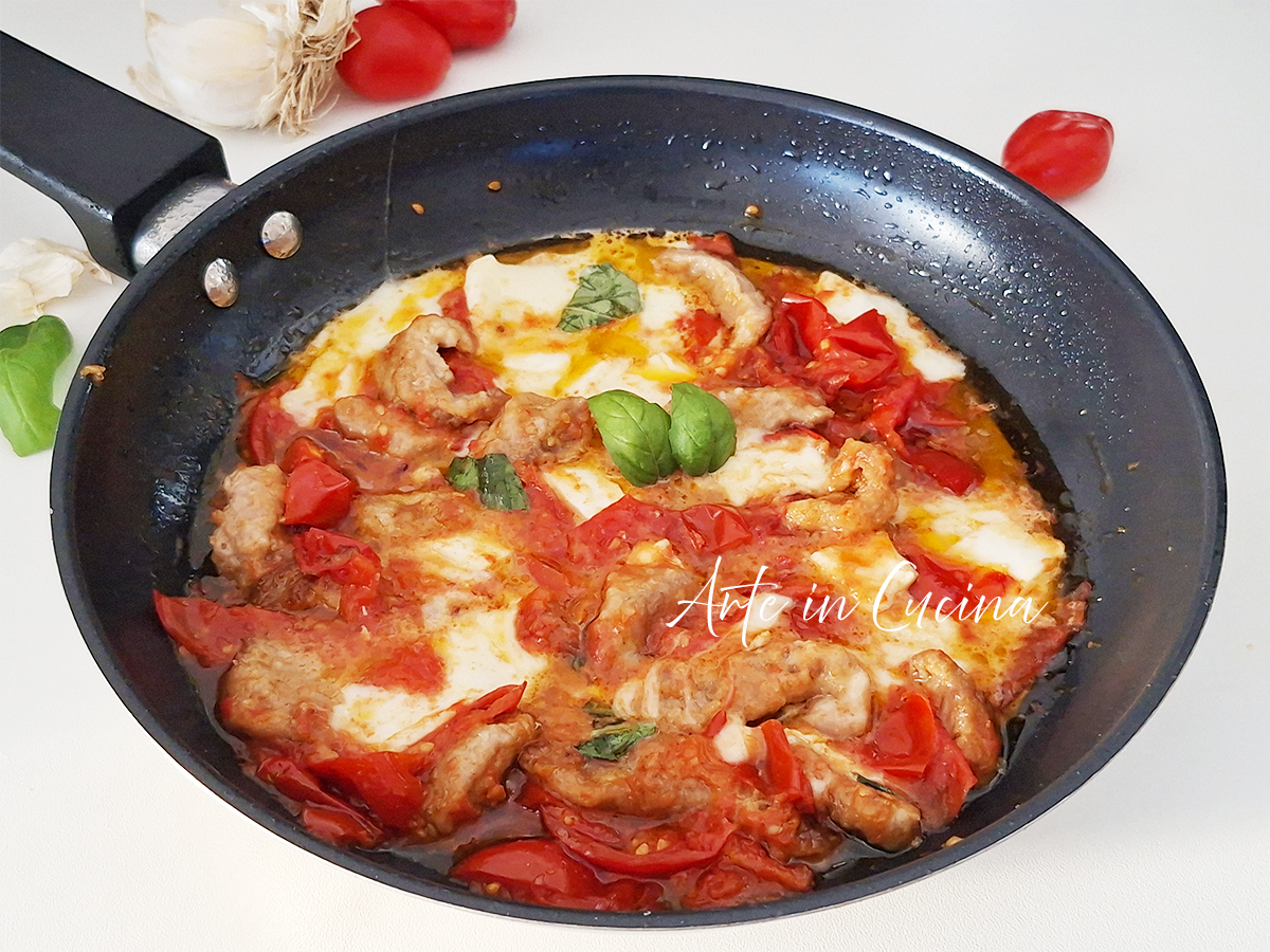 Straccetti di pollo alla sorrentina