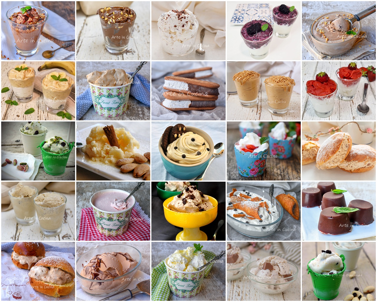 Gelati fatti in casa senza gelatiera: la raccolta più golosa!