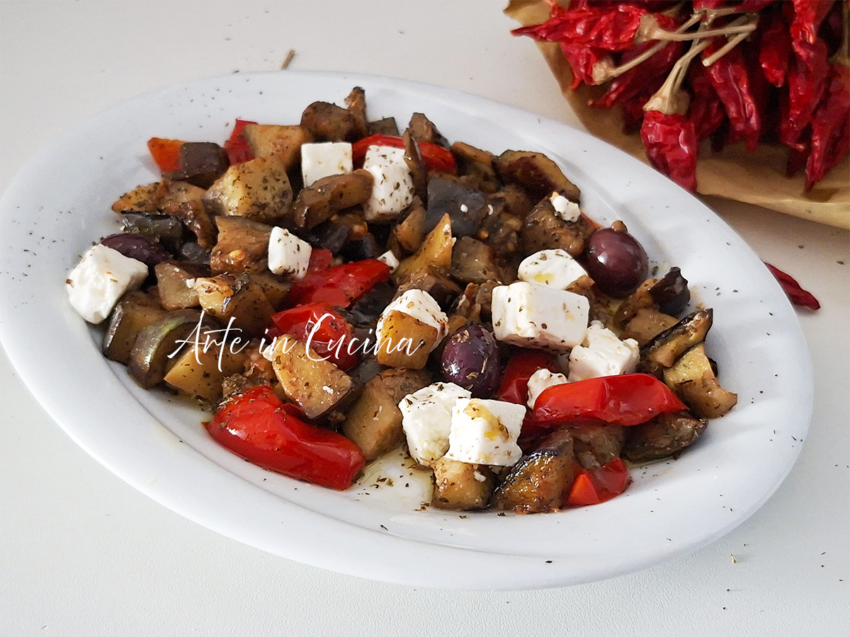 Melanzane alla greca contorno veloce e gustoso