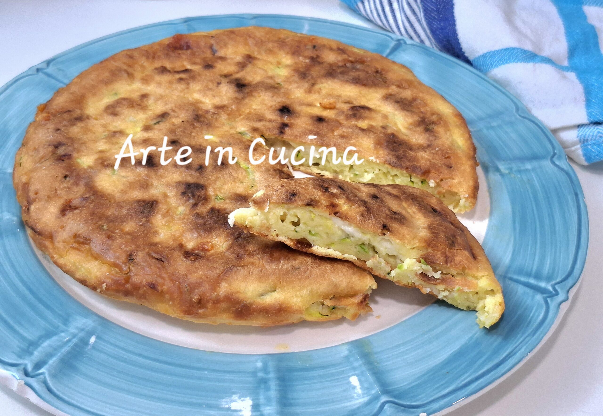 Torta salata veloce con patate e zucchine