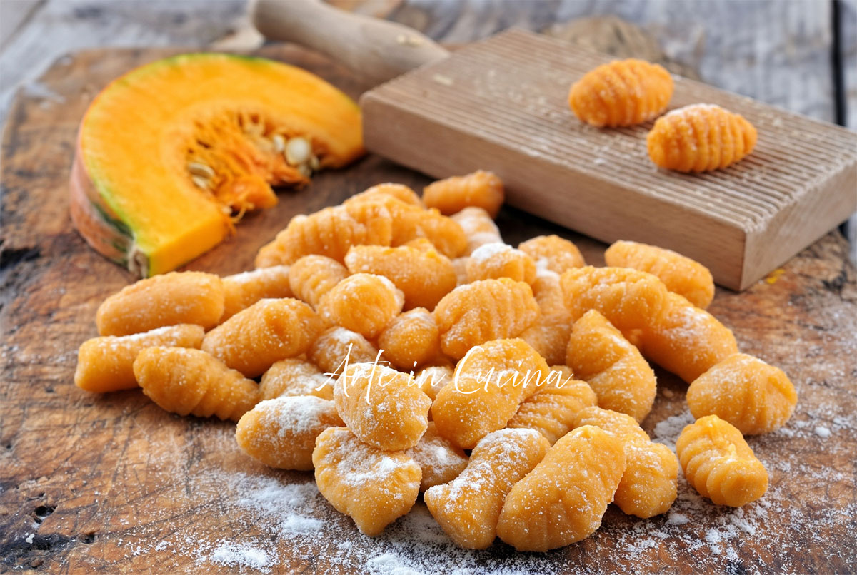Gnocchi di zucca ricetta autunnale
