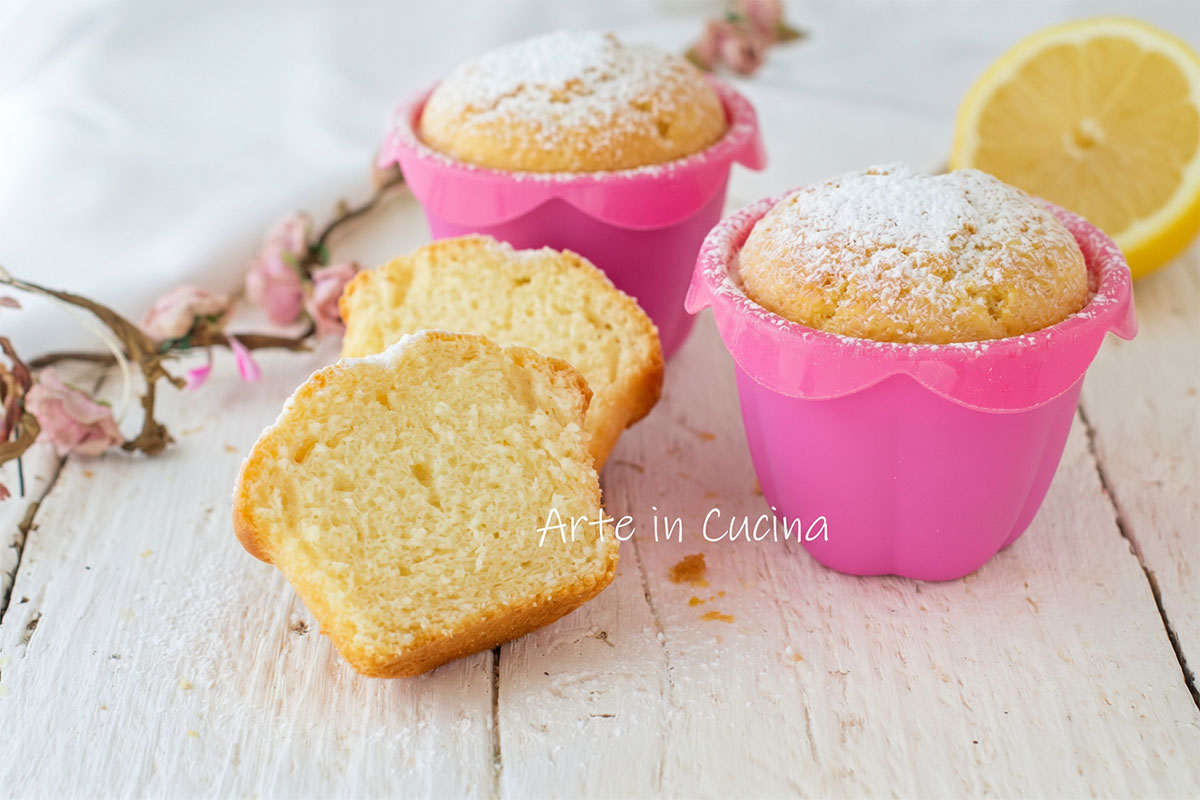 Muffin paradiso soffici come una nuvola