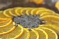 Crostata al Cacao con Arance e Ganache al Cioccolato Fondente