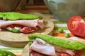 Crêpes di piselli con 2 ingredienti
