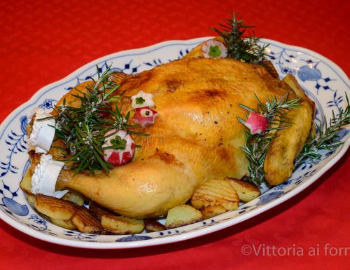 Pollo ripieno arrosto, iaddina china – ricetta tradizionale