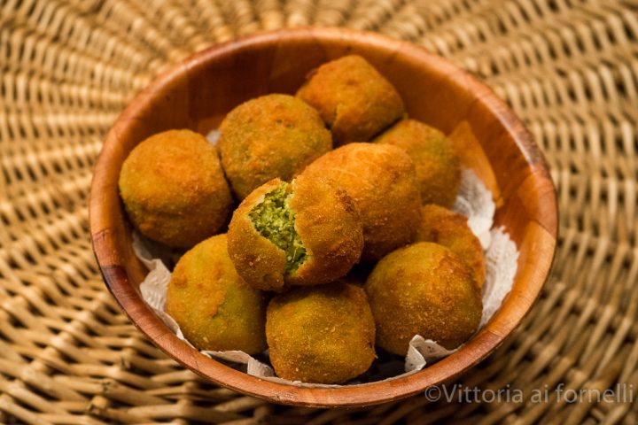 polpette di cime di rapa e feta