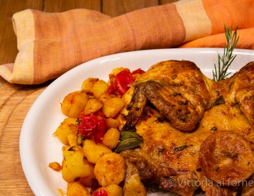 Pollo alla diavola al forno, semplice e saporito