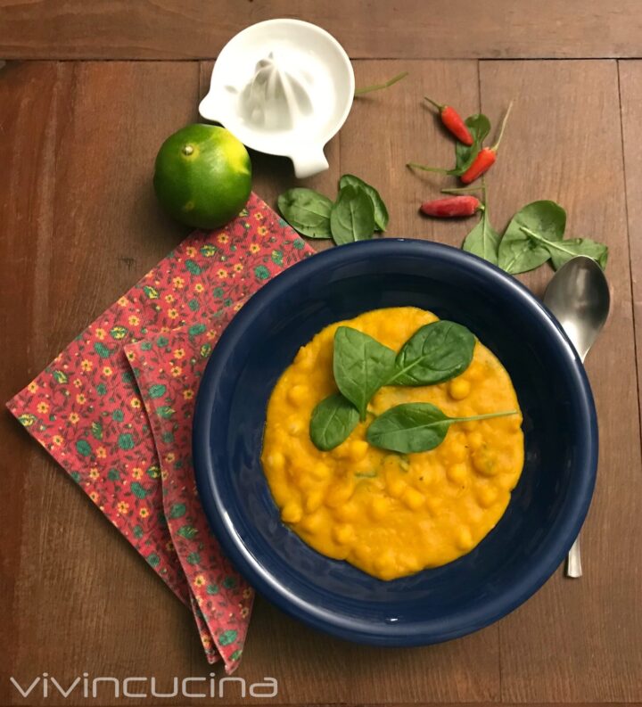 CURRY DI ZUCCA E CECI