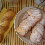 Biscotti treccine per latte (senza glutine) Biscotti treccine per latte (senza glutine)