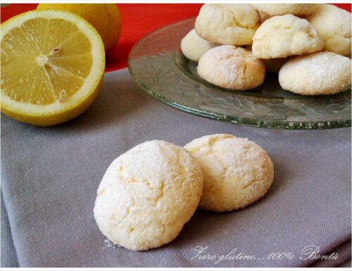 Biscotti al limone senza glutine