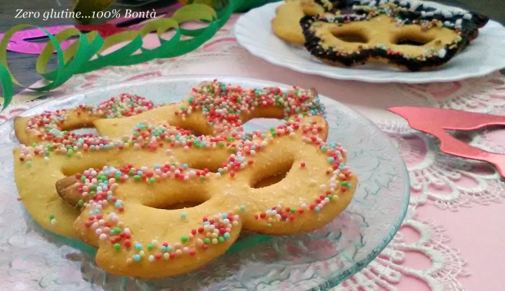 Mascherine di carnevale senza glutine