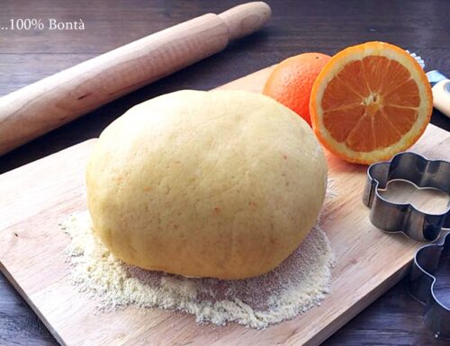 Pasta frolla all’arancia senza glutine