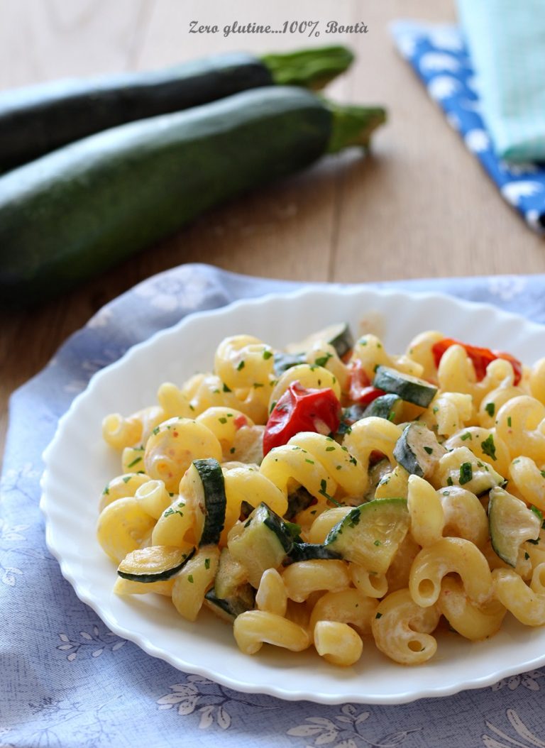 Pasta con zucchine e panna - Mary Zero glutine...100% Bontà