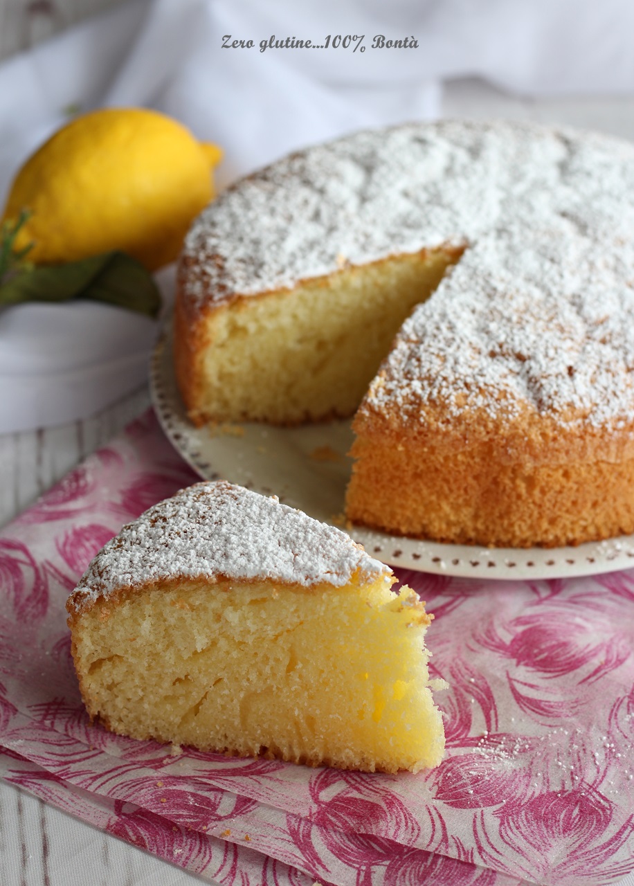 Torta al limone ai 12 cucchiai - Ricetta senza glutine e ...