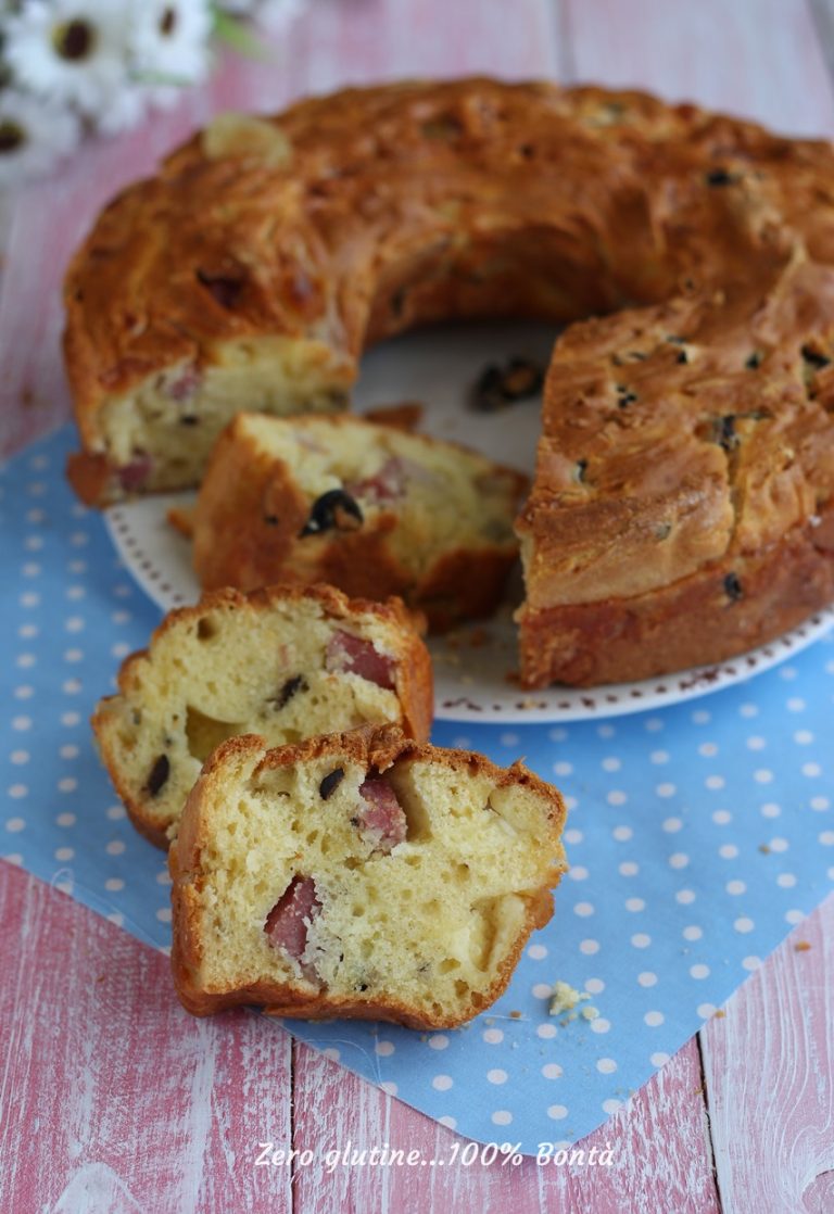 Ciambella Rustica Salata- Video Ricetta - Mary Zero Glutine...100% Bontà