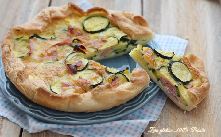 Torta Rustica Di Pasta Sfoglia Con Zucchine E Formaggio Ricetta