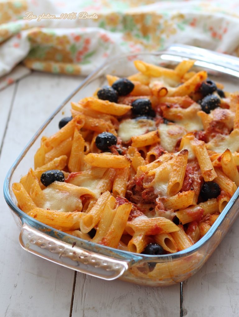 Pasta al forno con tonno e mozzarella - Mary Zero glutine...100% Bontà