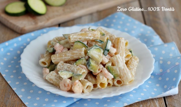 Pasta con gamberetti e zucchine - Mary Zero glutine...100% Bontà