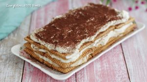 Mattonella di biscotti al tiramisù