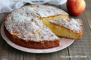 Torta di mele morbida