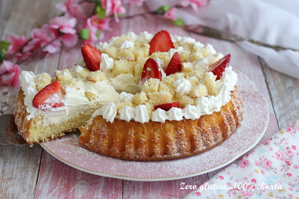 CROSTATA MORBIDA PER STAMPO FURBO - La mimosa rosa