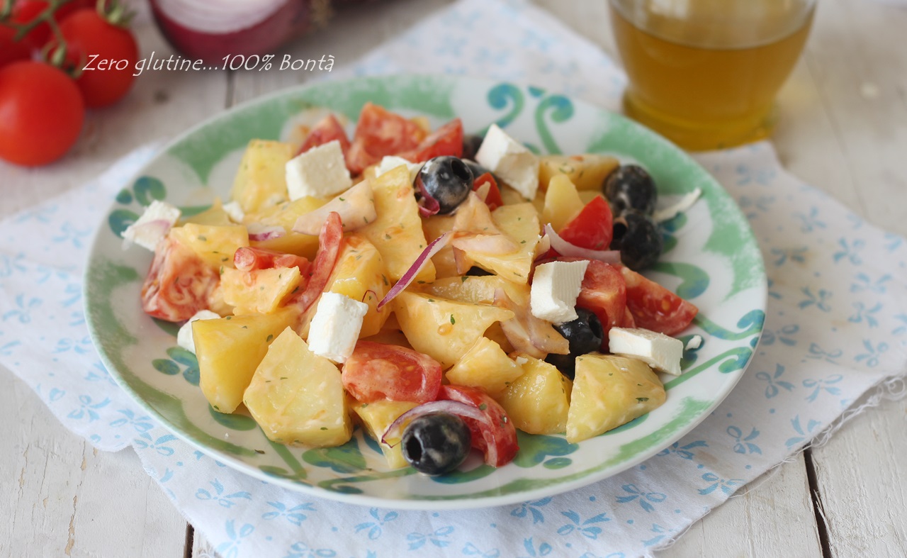 Insalata di patate alla greca - Mary Zero glutine100% Bontà