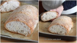 Pane fatto in casa senza impasto e senza glutine