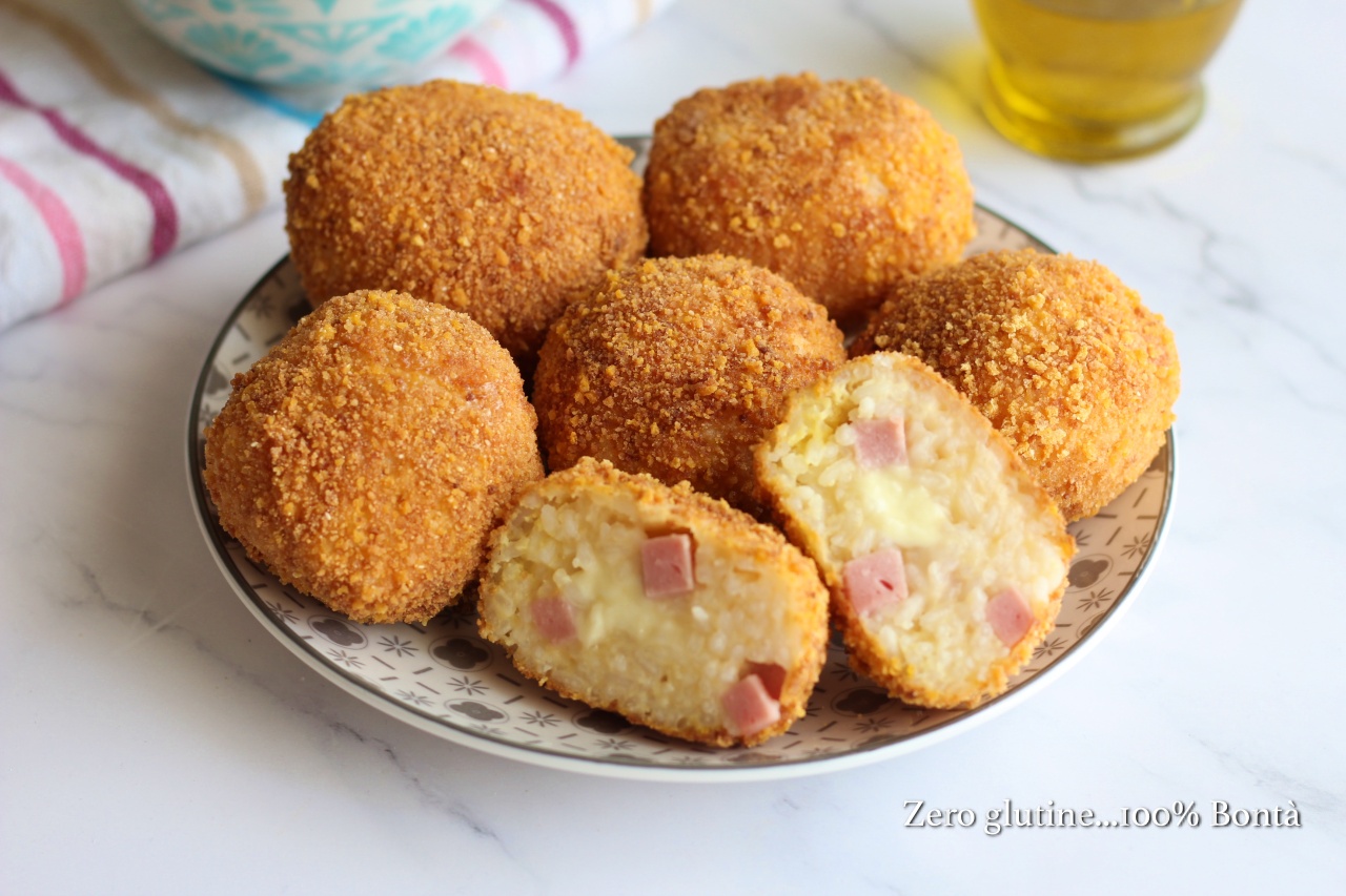 Arancini Di Riso Bianco Con Prosciutto - Mary Zero Glutine...100% Bontà